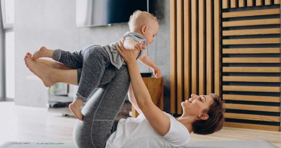 Особенности тренировок кормящих мам