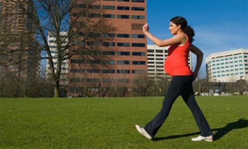 Walking during pregnancy 1